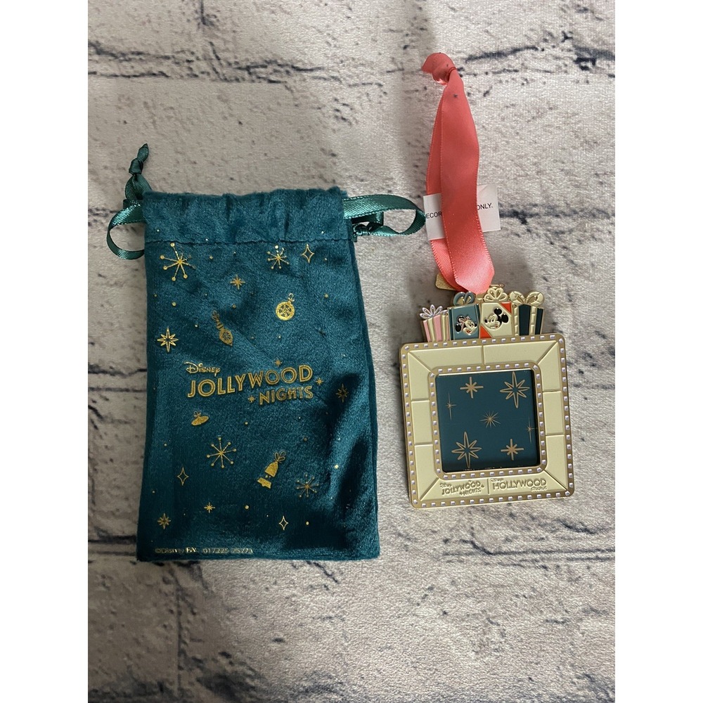 Disney Jolly Wood‎ Nights 2025 Mickey Minnie Hollywood Studios Ornament